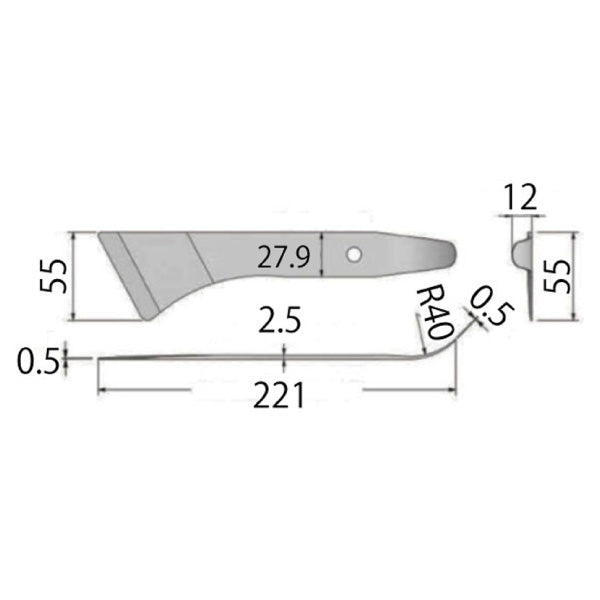 メタルハンディリムーバー 005W-ST-22094 トリムリムプライバー&クリップリフターツールセット 金属製クリップクランプツール