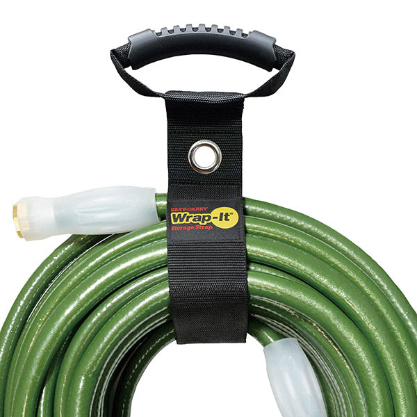 【11月の特価品】Wrap-It 100-HG-28BX ハンドル付収納ストラップ 28インチ BK ラップイット