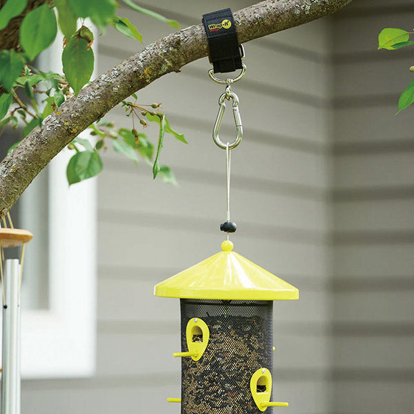 Wrap-It 100-HNH-12BL カラビナ付収納ストラップ 12インチ BK ラップイット