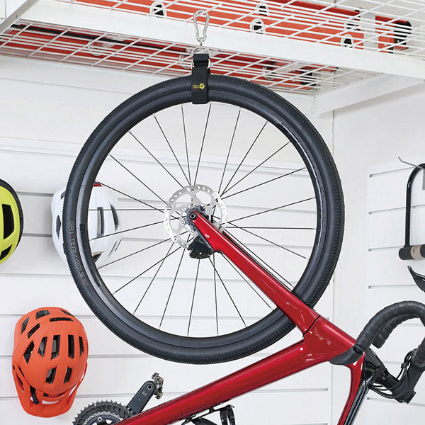 Wrap-It 100-HNH-18BL カラビナ付収納ストラップ 18インチ BK ラップイット