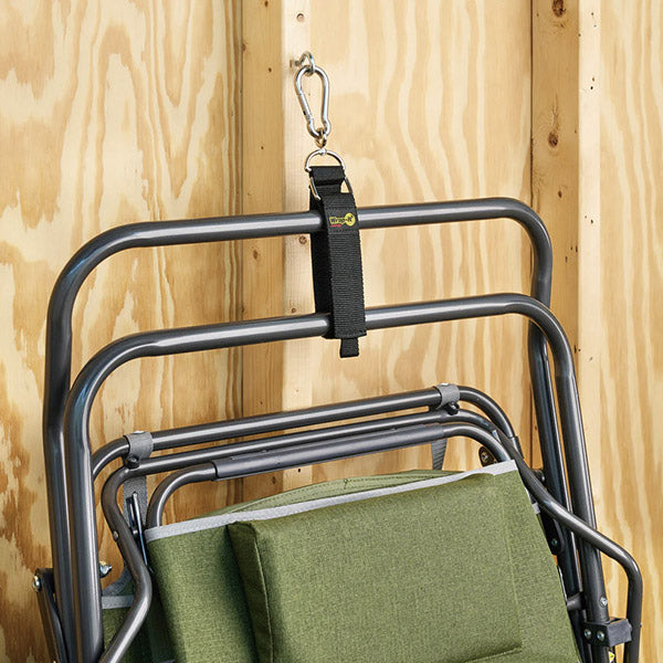 Wrap-It 100-HNH-18BL カラビナ付収納ストラップ 18インチ BK ラップイット