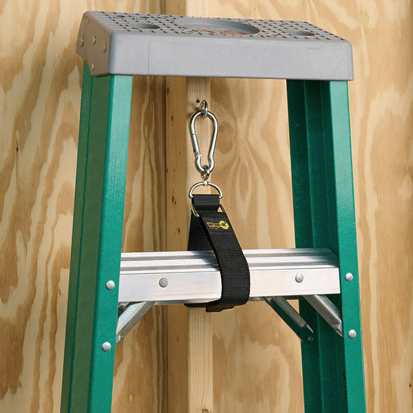 【12月の特価品】Wrap-It 100-HNH-24BL カラビナ付収納ストラップ 24インチ BK ラップイット