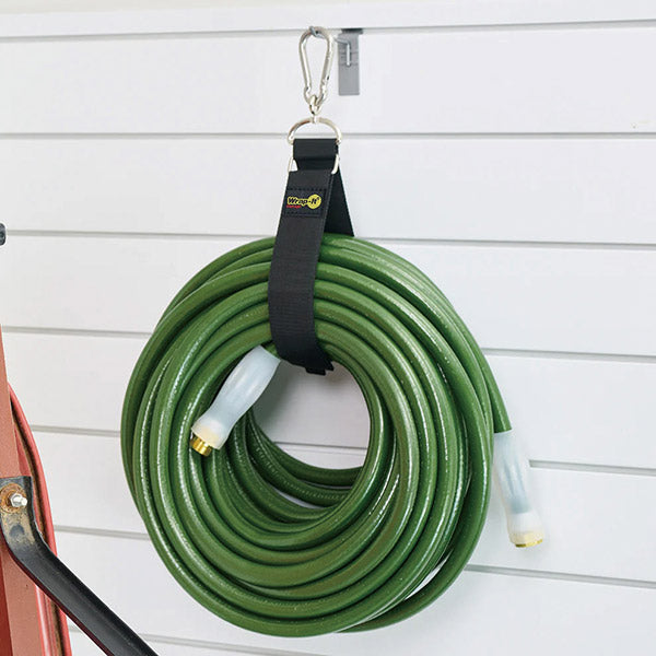 Wrap-It 100-HNH-32BL カラビナ付収納ストラップ 32インチ BK ラップイット