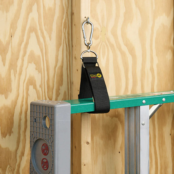 Wrap-It 100-HNH-32BL カラビナ付収納ストラップ 32インチ BK ラップイット