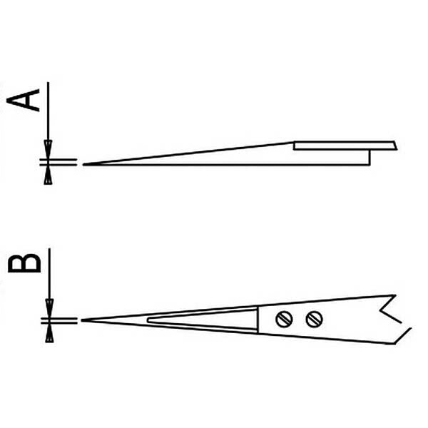 日本正規品 デュモン 先端交換式ピンセット ツゲ (10004-B159-SM)(7640126712468) DUMONT