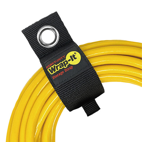 Wrap-It 102-30BX フック用収納ストラップ゚13インチ 2個入 BK ラップイット
