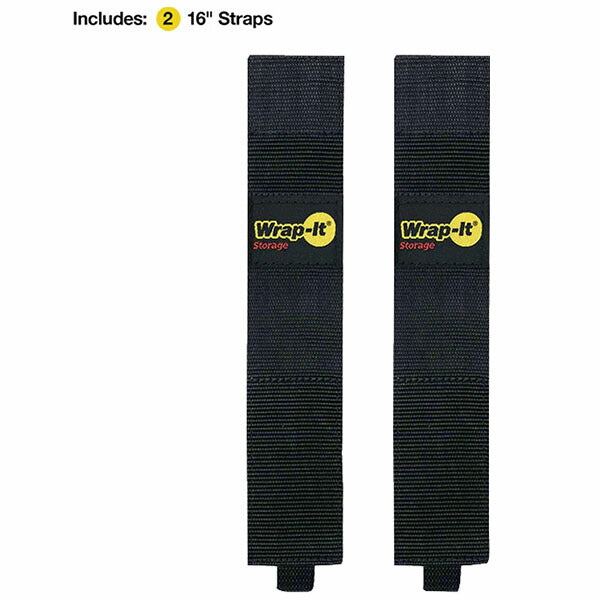 Wrap-It ツインストラップ 406x51mm 2個入 102-TWIN-16BL (0810016853343) ラップイット