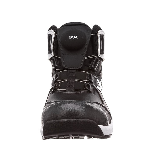 アシックス 安全靴 ウィンジョブ CP304 BOA ブラック×ホワイト 3E ハイカット JSAA A種 22.5cm~30.0cm (1271A030.001) ASICS