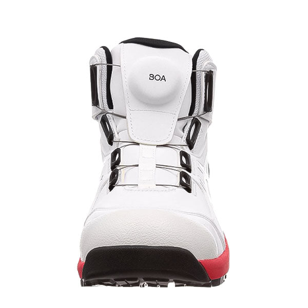 アシックス 安全靴 ウィンジョブ CP304 BOA ホワイト×ブラック 3E ハイカット JSAA A種 22.5cm~30.0cm (1271A030.100) ASICS