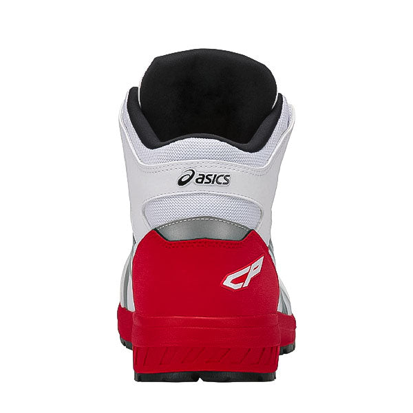アシックス 安全靴 ウィンジョブ CP304 BOA ホワイト×ブラック 3E ハイカット JSAA A種 22.5cm~30.0cm (1271A030.100) ASICS