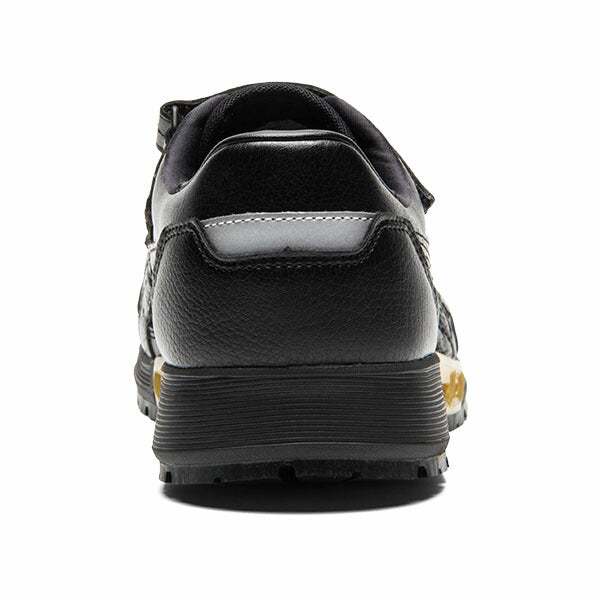 アシックス 安全靴 1271A035.001 ウィンジョブCP305 AC ブラック×ブラック ASICS ローカット ベルトタイプ 人工皮革 おしゃれ かっこいい 作業靴 スニーカー