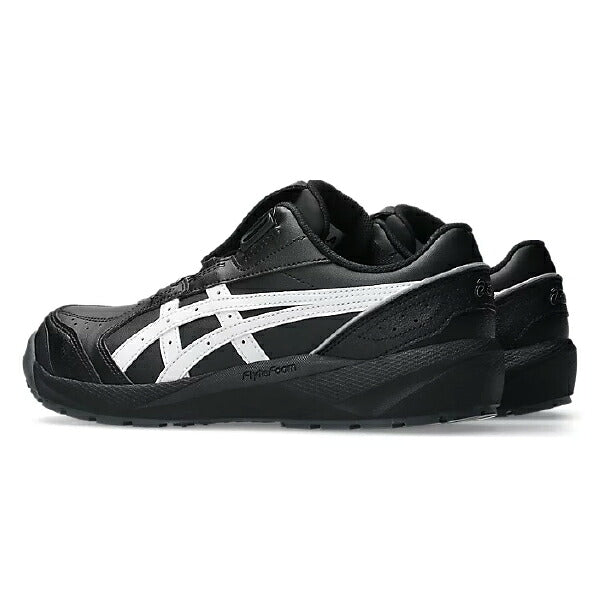 アシックス 安全靴 ウィンジョブ CP316 BOA ブラック×ホワイト 3E相当 ローカット ダイヤル式 JSAA A種 22.5~30.0cm (1273A139.001) ASICS