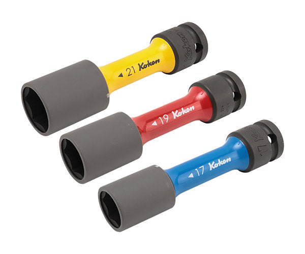 コーケン 12.7sq. インパクトホイールナット用ソケットセット(カバー付) 14201M Ko-ken 工具