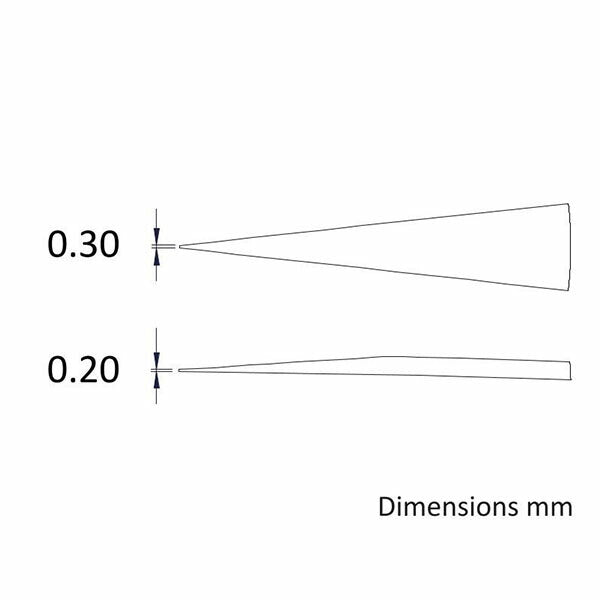 日本正規品 アイデアルテック 0.3MM ステンレスピンセット(耐酸/磁) (1.SA.6.ITE)(7640174711680) ideal-tek