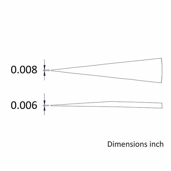日本正規品 アイデアルテック 0.2 x120MM チタン製高精度ピンセット (1.TA.0.IT)(7640144710163) ideal-tek