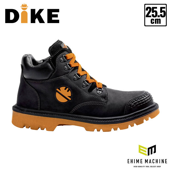 【限定特価】日本正規品 DIKE ディーケ安全靴 ディガー 25.5 cm エスプレッソブラック 21021-300-38 イタリア製 安全作業靴 ワークブーツ