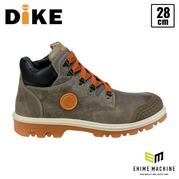 【限定特価】日本正規品 DIKE ディーケ安全靴 ディガー 28.0 cm アルビニアングレイ 21021-414-43 イタリア製 安全作業靴 ワークブーツ