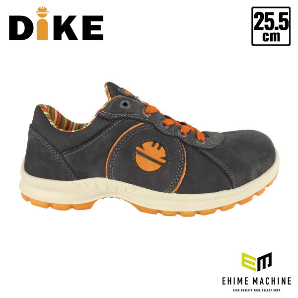 【限定特価】日本正規品 DIKE ディーケ安全靴 アジリティ 25.5 cm エスプレッソブラック 23711-300-38 イタリア製 安全作業靴 ワークシューズ