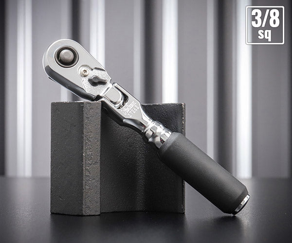 コーケン Z-EAL 9.5sq. 首振りラチェットハンドル (コンパクト/プッシュボタン式)2726ZB-3/8 Ko-ken 工具 山下工業研究所 3/8 9.5mm 72歯