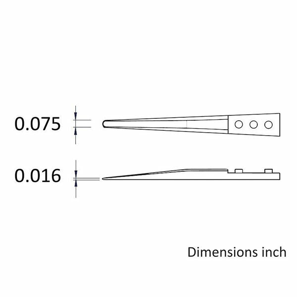 日本正規品 アイデアルテック セラミックチップ交換式 ESDピンセット (2AZJK.SA.0.IT)(7640144714543) ideal-tek