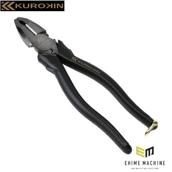 フジ矢 テコペン偏芯パワーペンチ 黒金 200mm (3000SP-200BG)(4952520030646) FUJIYA 工具