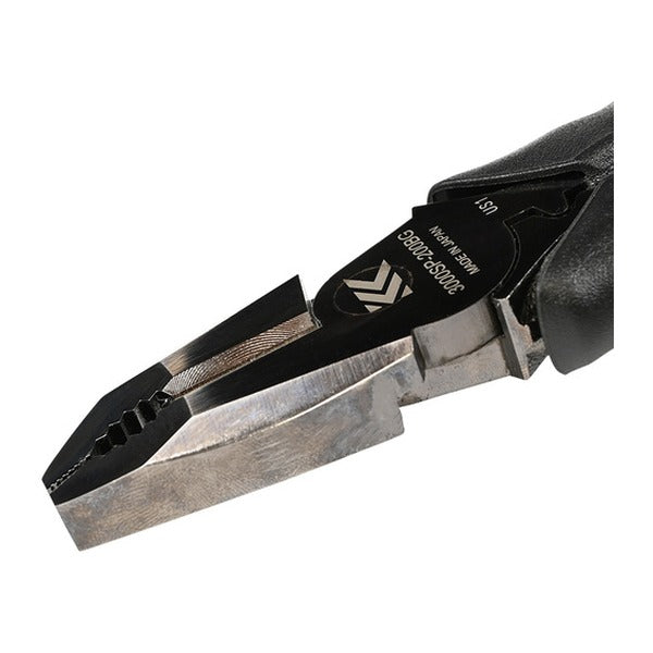 フジ矢 テコペン偏芯パワーペンチ 黒金 200mm (3000SP-200BG)(4952520030646) FUJIYA 工具