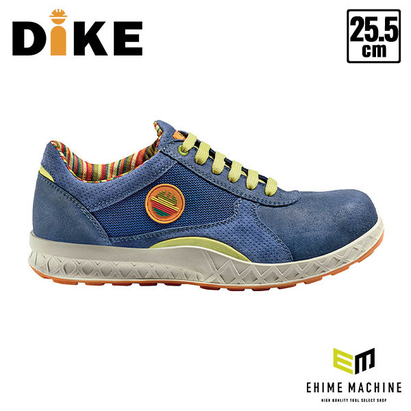 【限定特価】日本正規品 DIKE ディーケ安全靴 プリマート 25.5 cm ロイヤルブルー 31116-838-38 イタリア製 安全作業靴 ワークシューズ