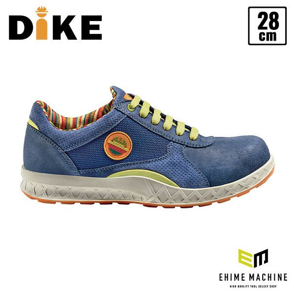 【限定特価】日本正規品 DIKE ディーケ安全靴 プリマート 28.0 cm ロイヤルブルー 31116-838-43 イタリア製 安全作業靴 ワークシューズ