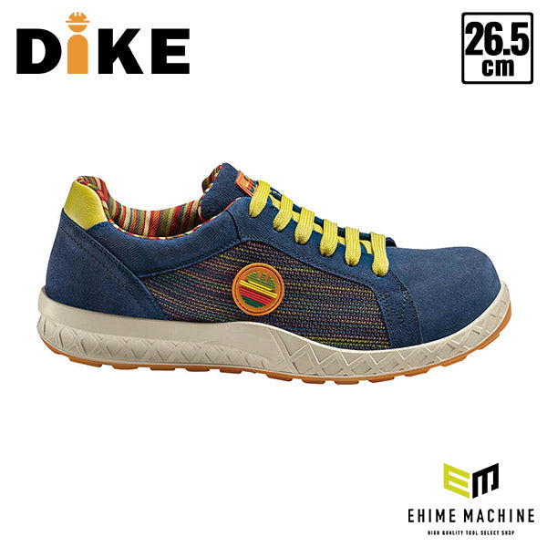 【限定特価】日本正規品 DIKE ディーケ安全靴 プログレスS1P 26.5 cm オーシャンブルー 31616-193-40 イタリア製 安全作業靴 ワークシューズ