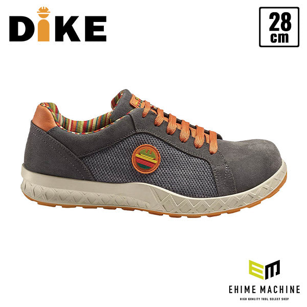 【限定特価】日本正規品 DIKE ディーケ安全靴 プログレスS1P 28.0 cm チャコールグレー 31616-201-43 イタリア製 安全作業靴 ワークシューズ