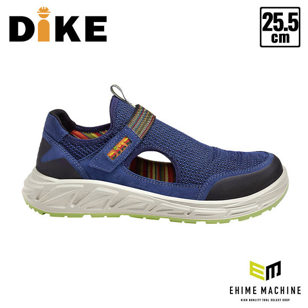 【限定特価】日本正規品 DIKE ディーケ安全靴 リフレッシュ 25.5 cm オーシャンブルー 32032-193-39 イタリア製 安全作業靴 ワークシューズ