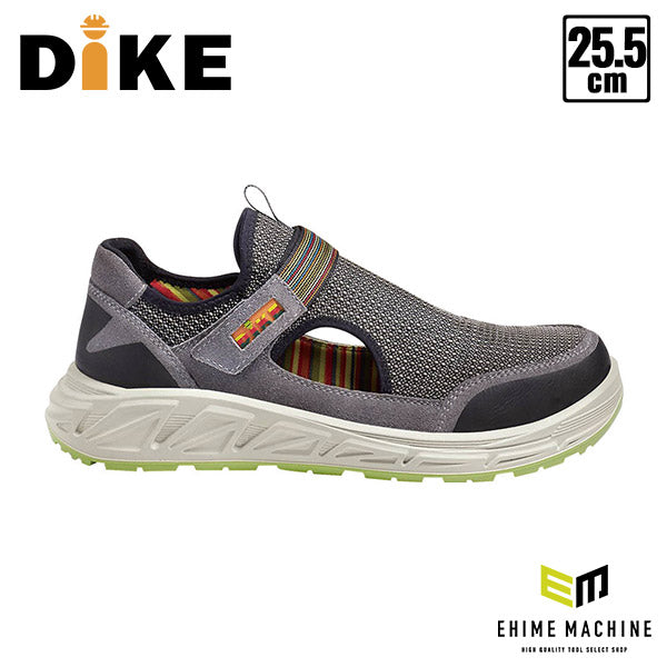 【限定特価】日本正規品 DIKE ディーケ安全靴 リフレッシュ 25.5 cm グラファイトグレー 32032-285-39 イタリア製 安全作業靴 ワークシューズ