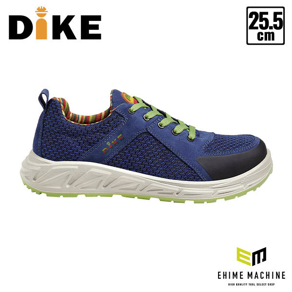 【限定特価】日本正規品 DIKE ディーケ安全靴 ランナー 25.5 cm オーシャンブルー 32118-193-39 イタリア製 安全作業靴 ワークシューズ