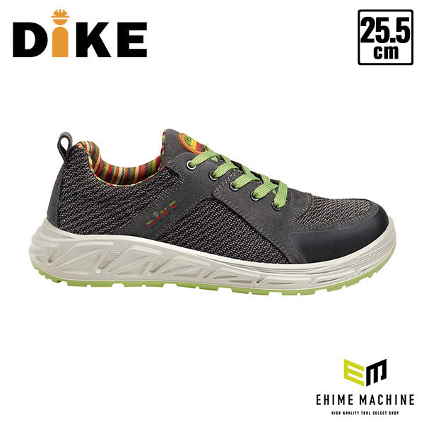 【限定特価】日本正規品 DIKE ディーケ安全靴 ランナー 25.5 cm グラファイトグレー 32118-285-39 イタリア製 安全作業靴 ワークシューズ