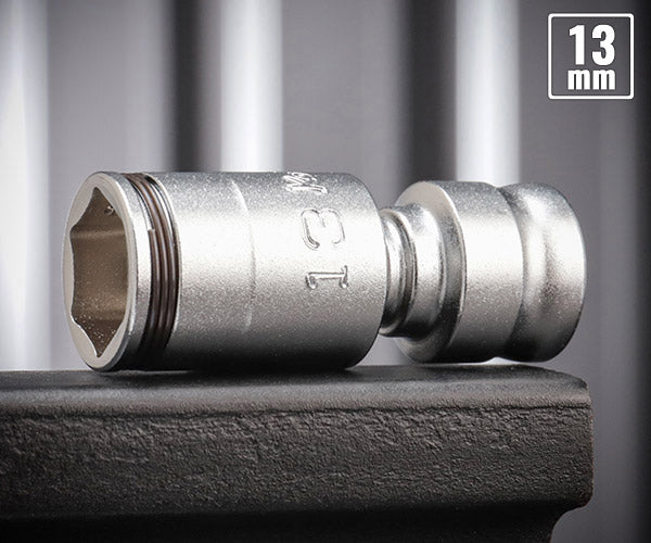 コーケン Z-EAL 9.5sq.ナットグリップユニバーサルソケット 13mm 3441MZ-13 3/8(9.5mm) Ko-ken ジール ナットグリップソケット