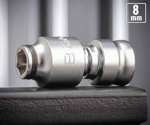 コーケン Z-EAL 9.5sq.ナットグリップユニバーサルソケット 8mm 3441MZ-8 3/8(9.5mm) Ko-ken ジール ナットグリップソケット