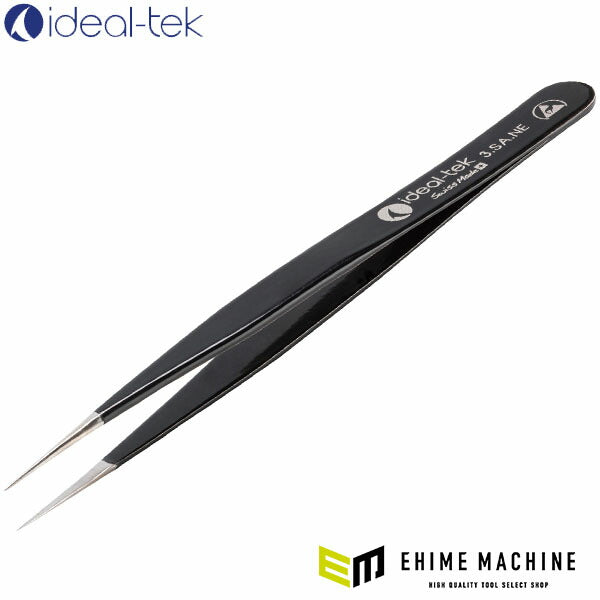 日本正規品 アイデアルテック エポキシコーティングESDステンレスピンセット (3.SA.NE.6.IT)(7640144711252) ideal-tek