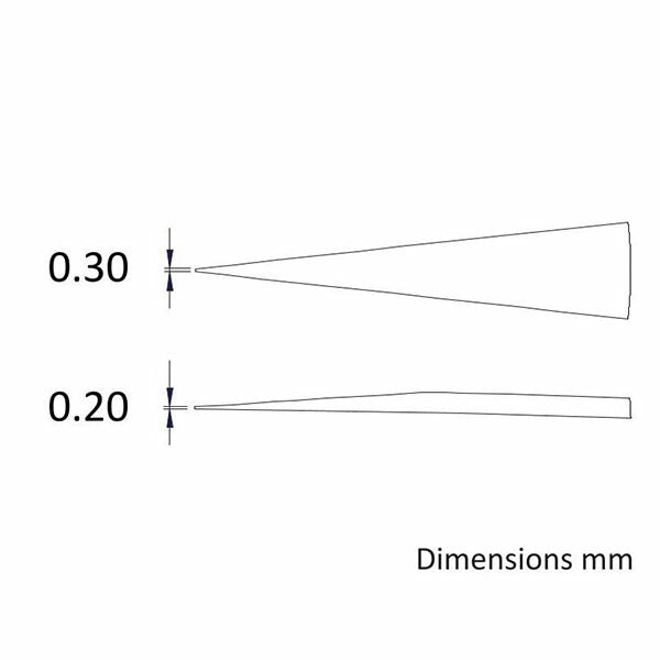 日本正規品 アイデアルテック エポキシコーティングESDステンレスピンセット (3.SA.NE.6.IT)(7640144711252) ideal-tek