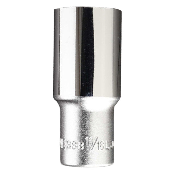 TONE ディープソケット(6角) 吋目 11/16inch (3SB-22L)(4953488213225) トネ