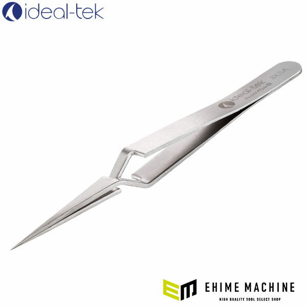 日本正規品 アイデアルテック 逆作用ステンレスピンセット(耐酸/磁) (3X.SA.1.IT)(7640144712228) ideal-tek