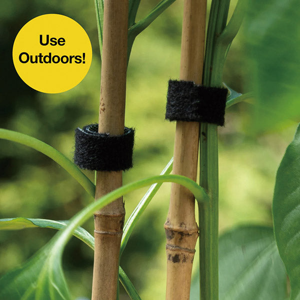 Wrap-It 400-12X75PBL 配線コード収納ロール 3.7m BK ラップイット