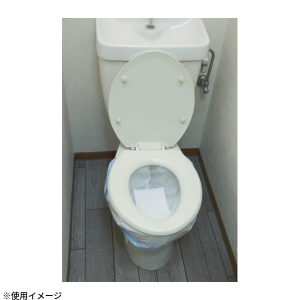 三和製作所 非常用トイレ袋 くるくるトイレ 100回分 段ボール便座付 耐荷重100kg 日本製 (400-785)(4571263739724) sanwa