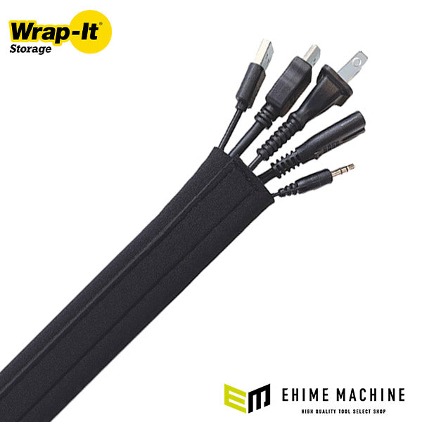 Wrap-It 400-SHL-48BL ケーブルスリーブHook&Loop 48 ラップイット