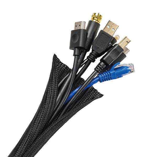 Wrap-It 400-SM-10x75BL ケーブルスリーブMeshBlack ラップイット