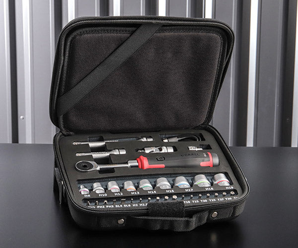 VESSEL No.400ER3-1M 電動スリムラチェットセット 電動x手動 新次元の作業性 ソケットレンチセット ベッセル