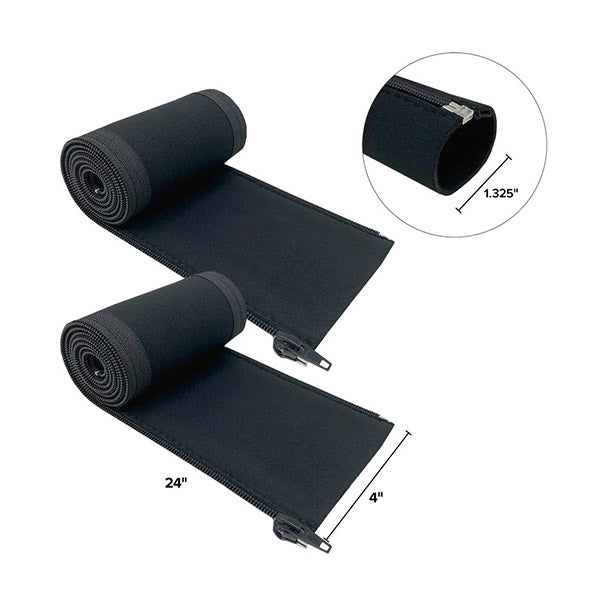 Wrap-It 402-SZ-24BL ケーブルスリーブZipper 24 2個入 ラップイット