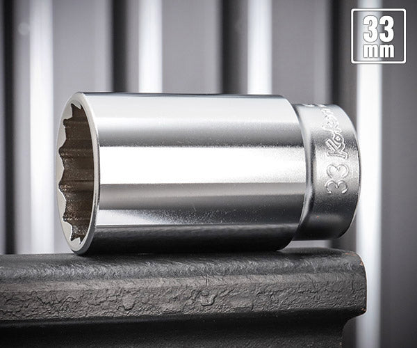 コーケン 4305M-33 サイズ33mm 12.7sq. 十二角 ディープソケット Ko-ken 工具