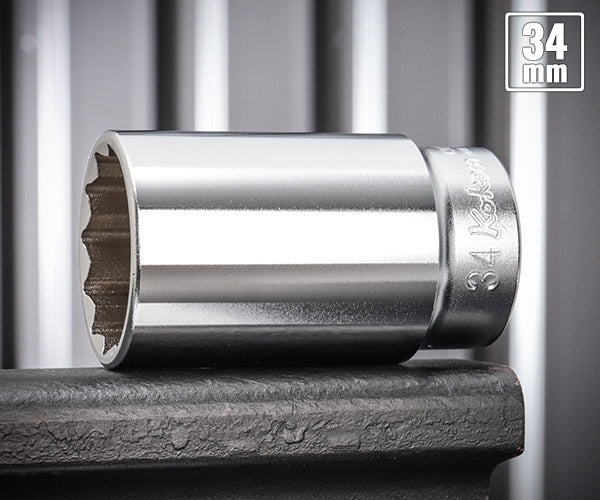 コーケン 4305M-34 サイズ34mm 12.7sq. 十二角 ディープソケット Ko-ken 工具