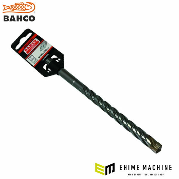 日本正規品 バーコ コンクリートドリル SDSプラス 4 CUTTERS 全長160mm 刃径10mm (4651-10-160)(7314150386352) BAHCO