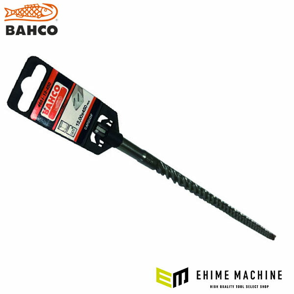 日本正規品 バーコ コンクリートドリル SDSプラス 4 CUTTERS 全長450mm 刃径12mm (4651-12-450)(7314150386567) BAHCO